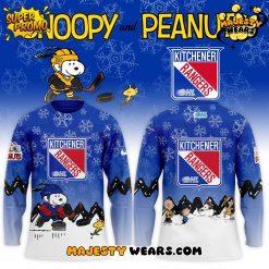 Kitchener Rangers x Snoopy and Peanuts Hockey Jersey