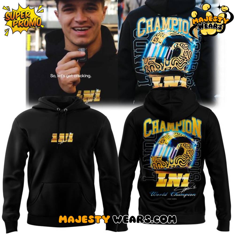 Lando Norris Championship Hoodie LN1 Special Hoodie Lando Norris Championship Hoodie LN1 Special Hoodie