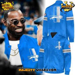 Lions Calvin Johnson Bomber Jacket