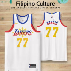 Los Angeles Lakers x Filipino Culture Special Basketball Jersey