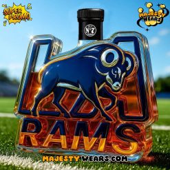 Los Angeles Rams Whiskey Bottle – Limited Edition