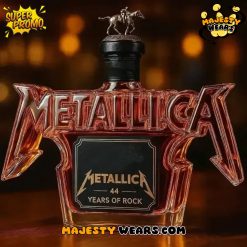 Metallica 44 Years Oof Rock Limited Edition Whiskey Bottle
