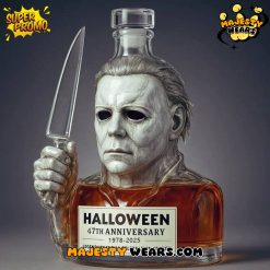 Michael Myers Halloween 47th Anniversary Limited Edition Whiskey Bottle