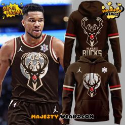 Milwaukee Bucks Christmas Night Hoodie 2025
