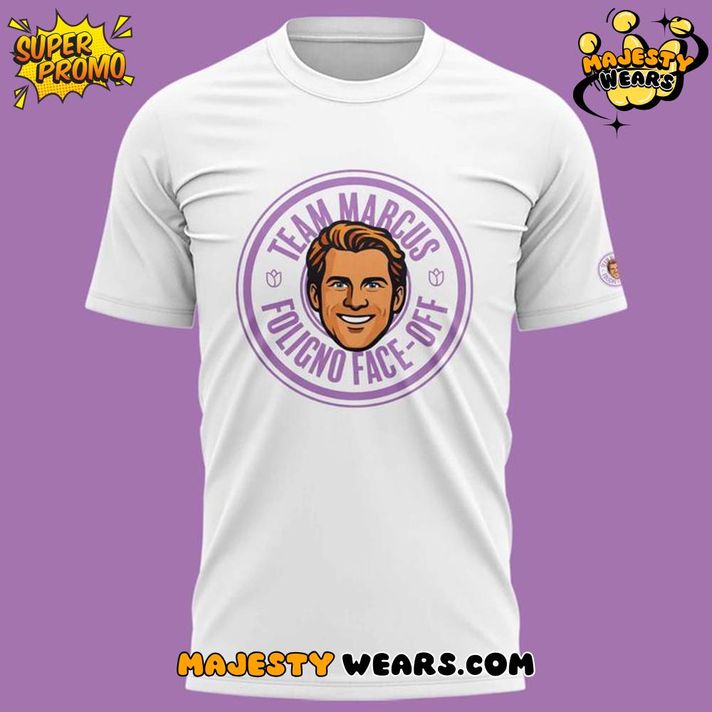 Minnesota Wild Team Marcus Foligno Face-Off T-Shirt Minnesota Wild Team Marcus Foligno Face-Off T-Shirt