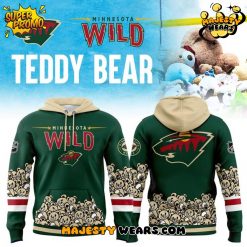 Minnesota Wild “Teddy Bear” Special Hoodie
