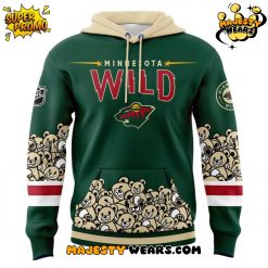Minnesota Wild “Teddy Bear” Special Hoodie