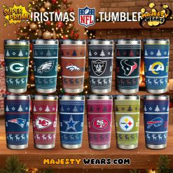 NFL Teams Christmas 2025 Tumbler
