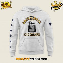 Navy Midshipmen Back-to-Back CIC Champs Hoodie