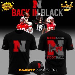 Nebraska Cornhuskers “Back In Black” Special Tee
