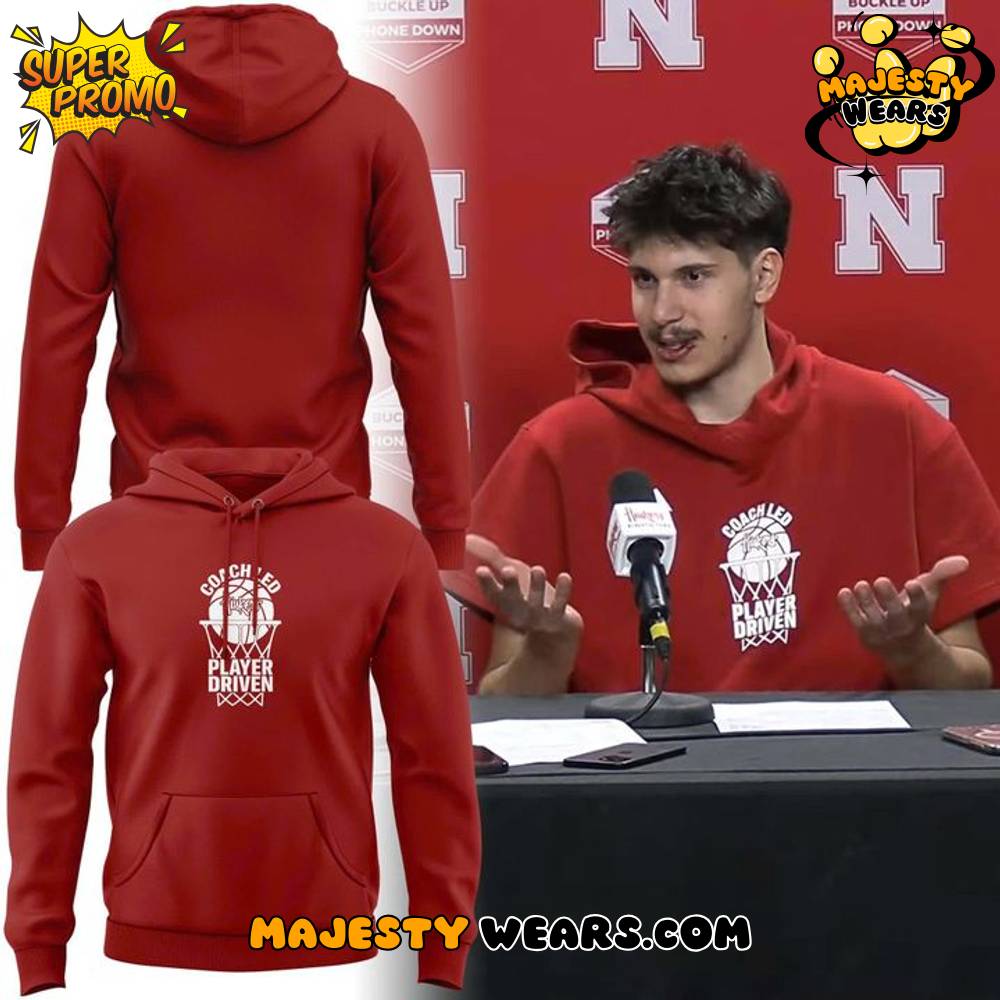 Nebraska Huskers Men’s Basketball Berke Büyüktuncel Special Hoodie Nebraska Huskers Men’s Basketball Berke Büyüktuncel Special Hoodie