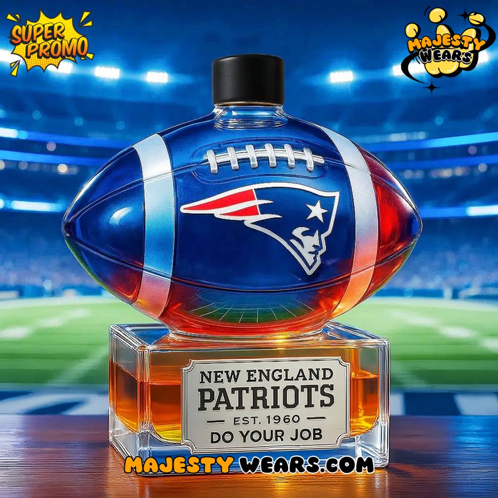New England Patriots Legacy of the Patriots Whiskey Bottle New England Patriots Legacy of the Patriots Whiskey Bottle