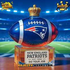 New England Patriots Legacy of the Patriots Whiskey Bottle
