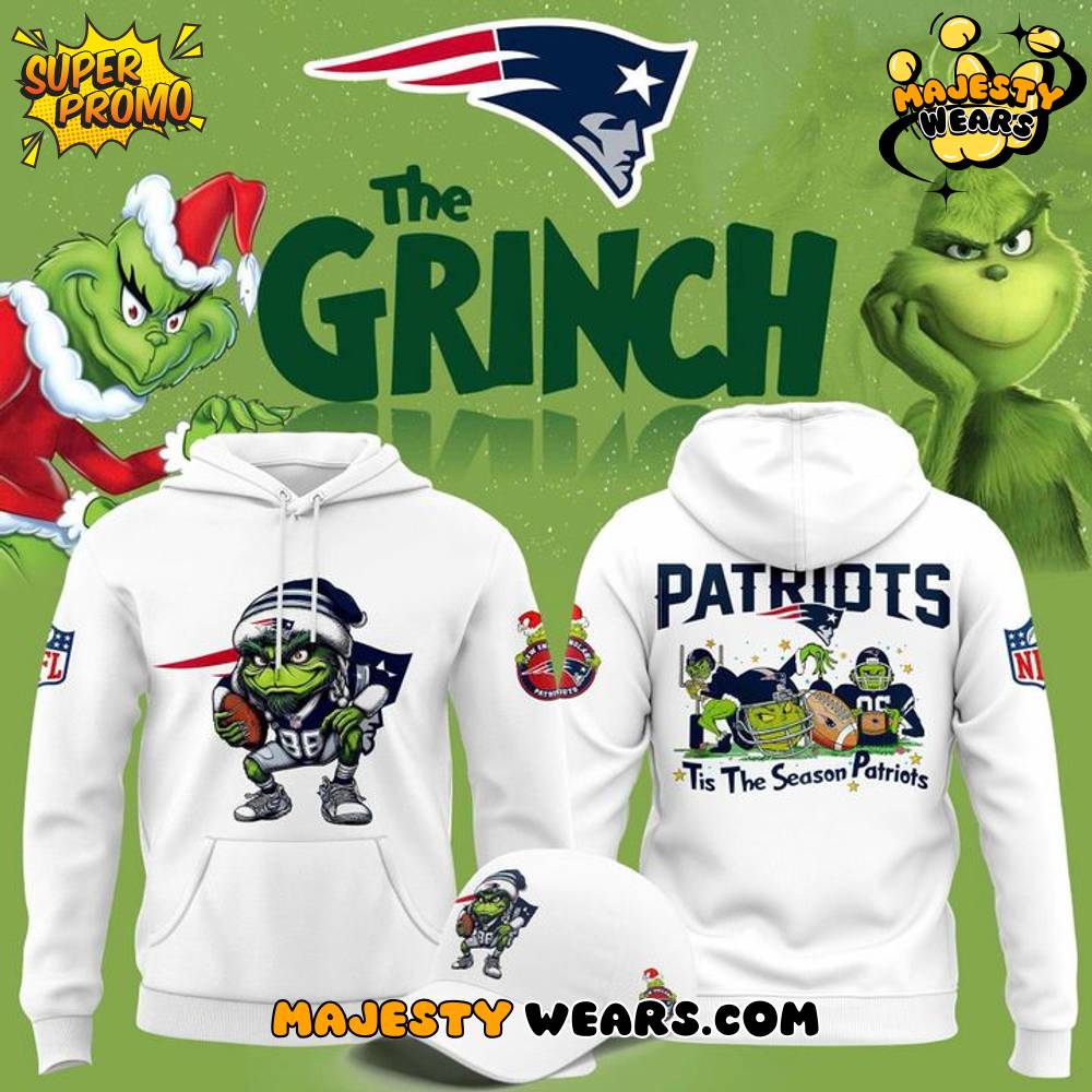 New England Patriots x The Grinch Christmas Special Hoodie New England Patriots x The Grinch Christmas Special Hoodie