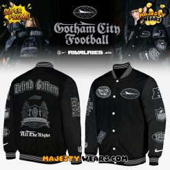New York Jets Gotham City Football 2025 Rivalries Special Edition Bomber Jacket