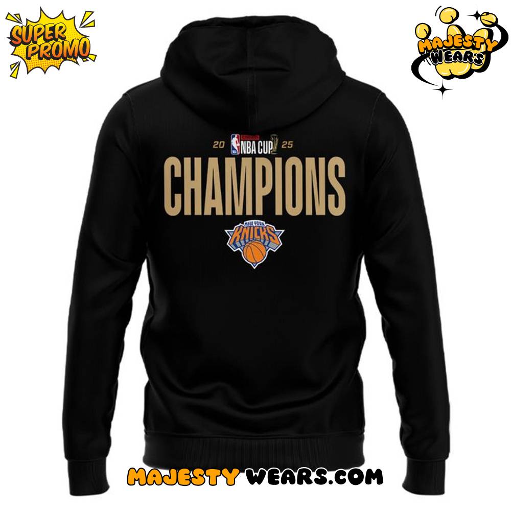 New York Knicks 2025 NBA Cup Champions Hoodie New York Knicks 2025 NBA Cup Champions Hoodie