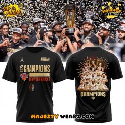 New York Knicks Emirates NBA Cup 2025 Champions T-Shirt