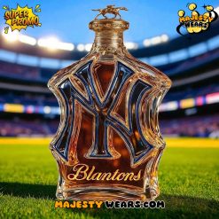 New York Yankees Classic Baseball Legacy Whiskey Bottle