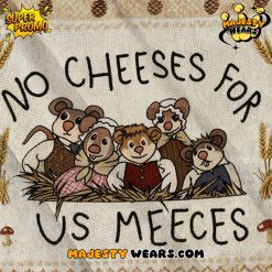 No Cheeses For Us Meeces Ugly Christmas Sweater