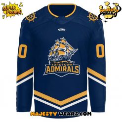 Norfolk Admirals Yorktown Night 2025 Custom Hockey Jersey