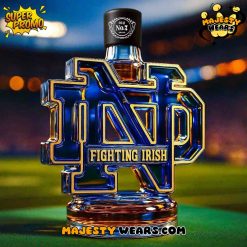 Notre Dame Fighting Irish Whiskey Bottle Limited Edition