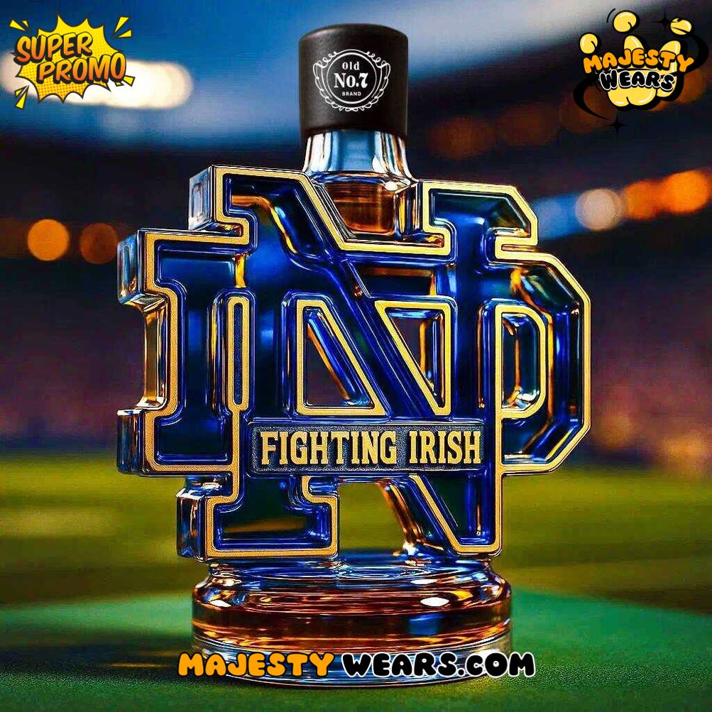 Notre Dame Fighting Irish Whiskey Bottle Limited Edition Notre Dame Fighting Irish Whiskey Bottle Limited Edition