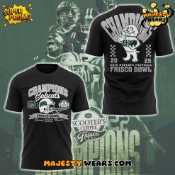 Ohio Bobcats Frisco Bowl 2025 CHAMPIONS TShirt