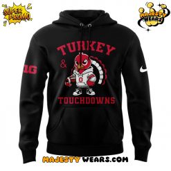 Ohio State Buckeyes 2025 Happy Thanksgiving Turkey and Touchdowns Special Hoodie