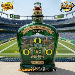 Oregon Ducks 150th Anniversary Commemorative Edition Whiskey Decanter