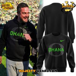 Oregon Ducks Ohana 2025 Black Sweatshirt