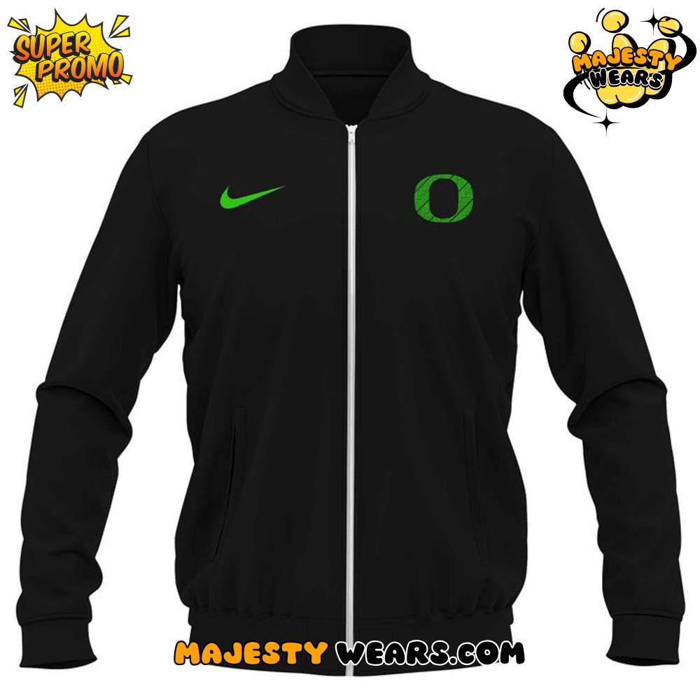 Oregon Ducks Ohana Zip Baseball Jacket Oregon Ducks Ohana Zip Baseball Jacket