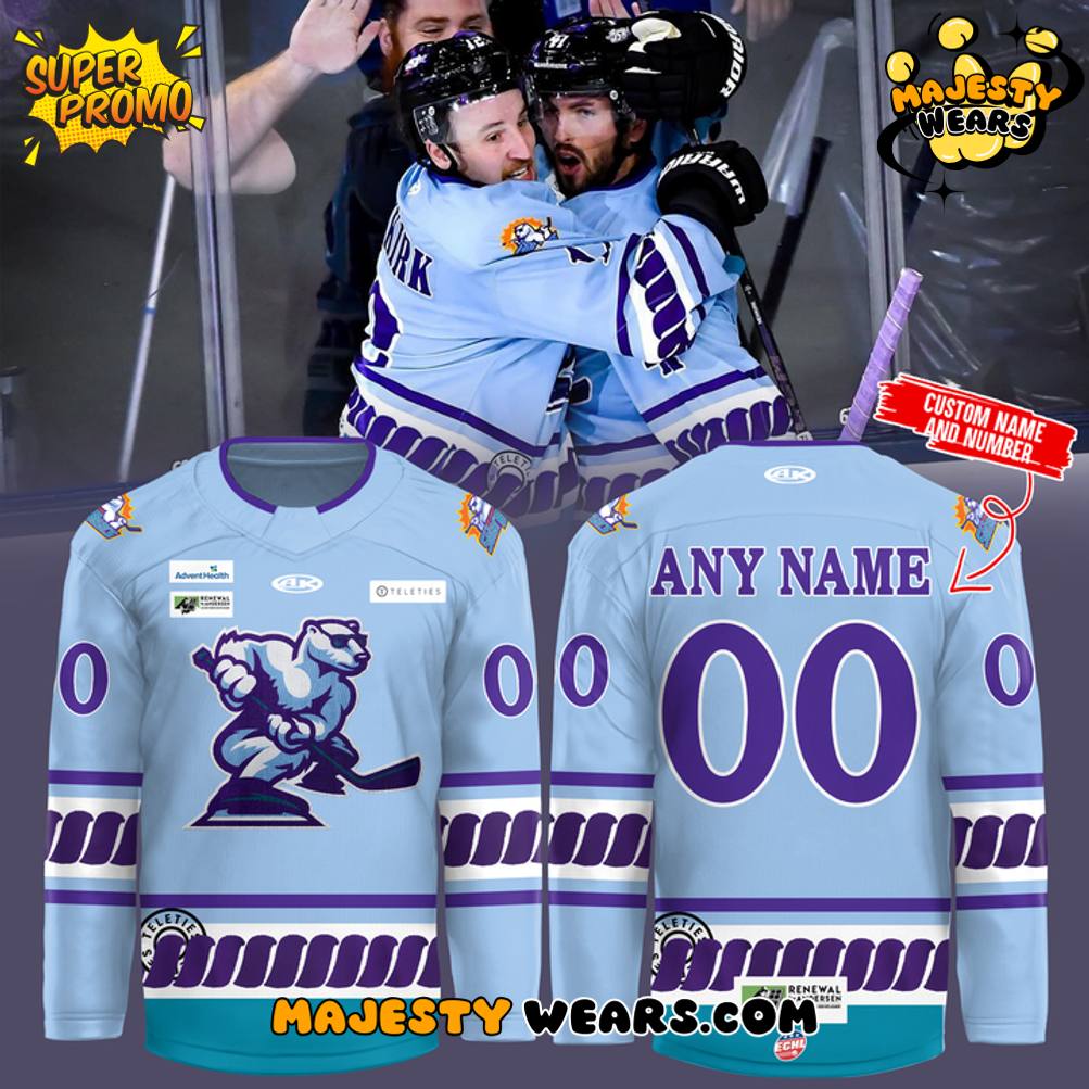 Orlando Solar Bears Women in Hockey Night Custom Hockey Jersey 2025 Orlando Solar Bears Women in Hockey Night Custom Hockey Jersey 2025