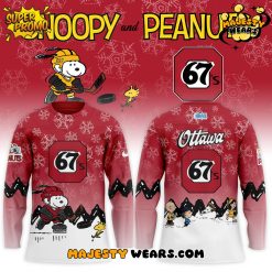 Ottawa 67’s x Snoopy and Peanuts Hockey Jersey