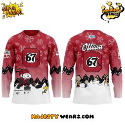Ottawa 67’s x Snoopy and Peanuts Hockey Jersey