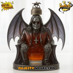Ozzy Osbourne “Prince of Darkness” Whiskey Bottle