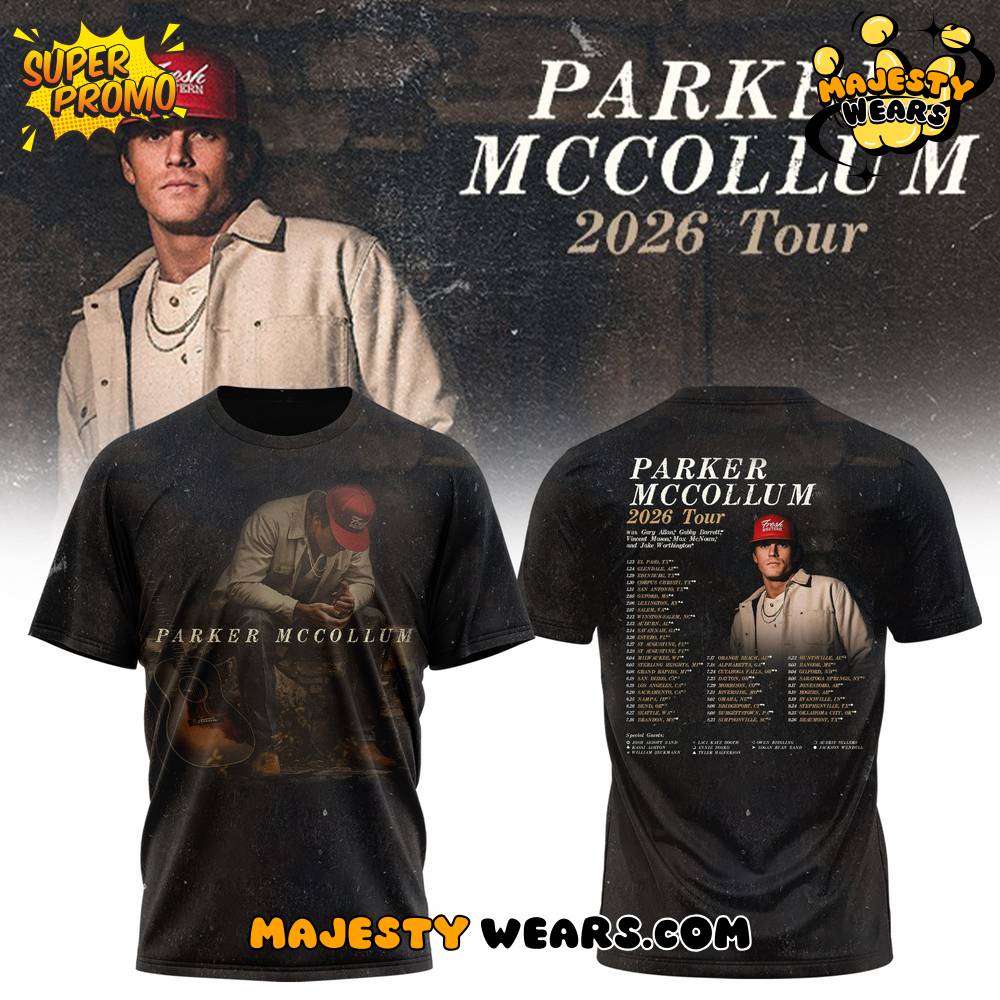 Parker McCollum Tour 2026 T-Shirt Parker McCollum Tour 2026 T-Shirt