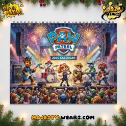 Paw Patrol 2026 Wall Hanging Calendar