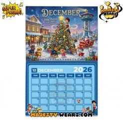 Paw Patrol 2026 Wall Hanging Calendar