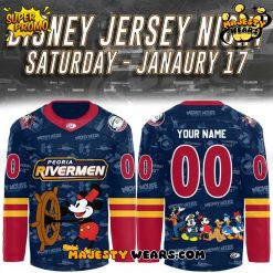 Peoria Rivermen ”Disney Jersey Night” Custom Hockey Jersey