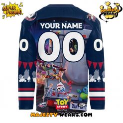Peoria Rivermen Disney Jersey Night Toy Story Hockey Jersey