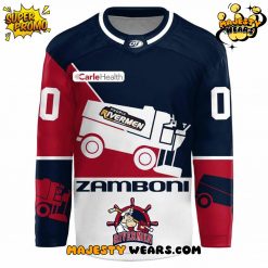 Peoria Rivermen Zamboni Custom Hockey Jersey