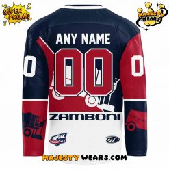 Peoria Rivermen Zamboni Custom Hockey Jersey