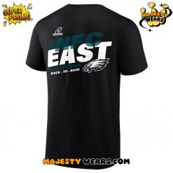 Philadelphia Eagles 2025 NFC East Division Champions Trophy Collection TShirt