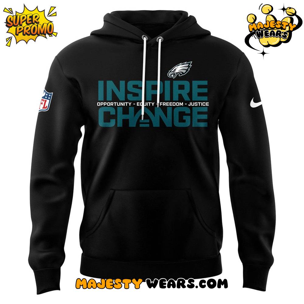 Philadelphia Eagles “Inspire Change” 2025 Special Hoodie Philadelphia Eagles “Inspire Change” 2025 Special Hoodie