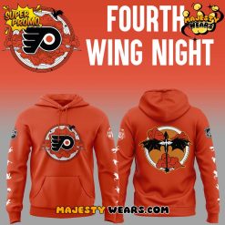 Philadelphia Flyers Fourth Wing Night Special Hoodie – Orange