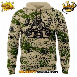 Roanoke Rail Yard Dawgs 2025 New Camo Hoodie