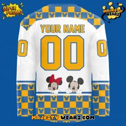 Roanoke Rail Yard Dawgs Mickey Mouse Friends New Custom Hockey Jersey