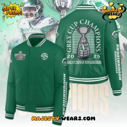 Saskatchewan Roughriders 2025 Grey Cup Champions Bomber Jacket