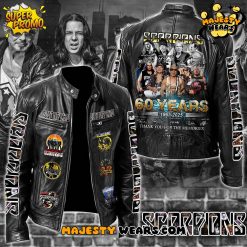 Scorpions 60 YEARS Leather Jacket
