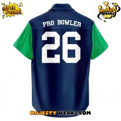 Seattle Seahawks Microcell Bowling Hawaiian Shirt